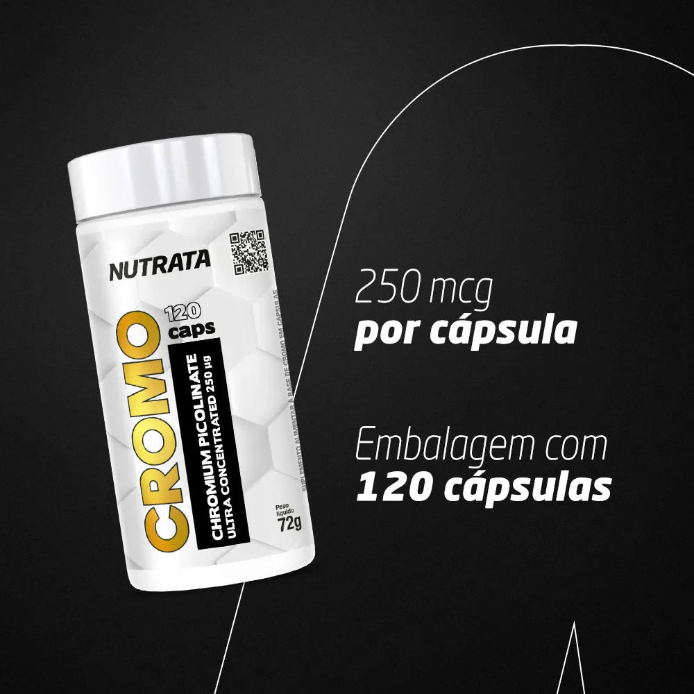 PICOLINATO DE CROMO - 120 cápsulas 72g