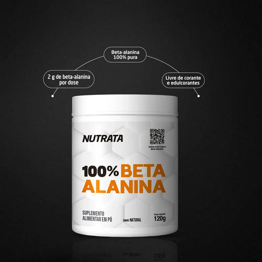 100% Beta Alanina - 120g